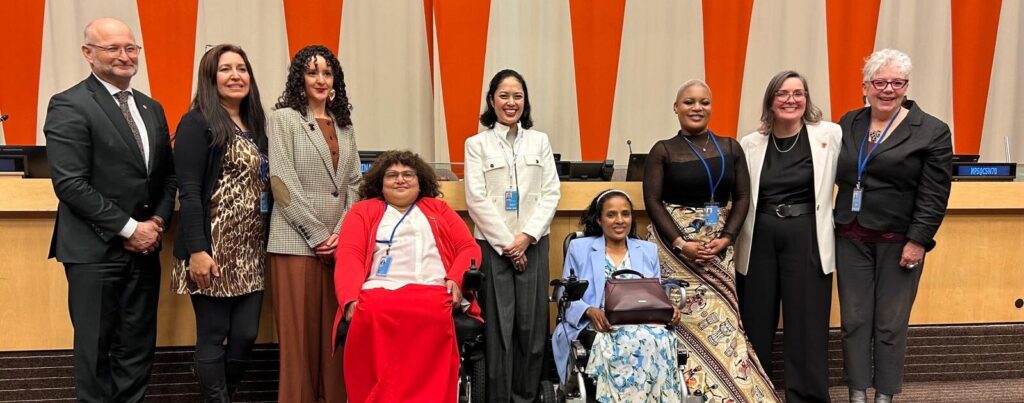 Canadian delegation at CSW70